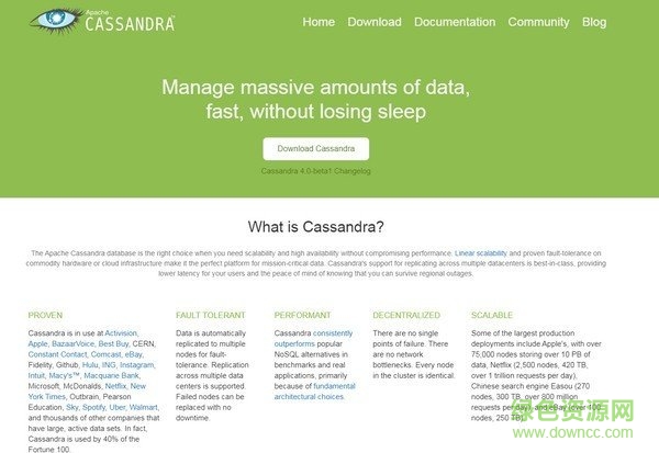 apache cassandra(�ֲ�ʽ���ݿ�)���°�����